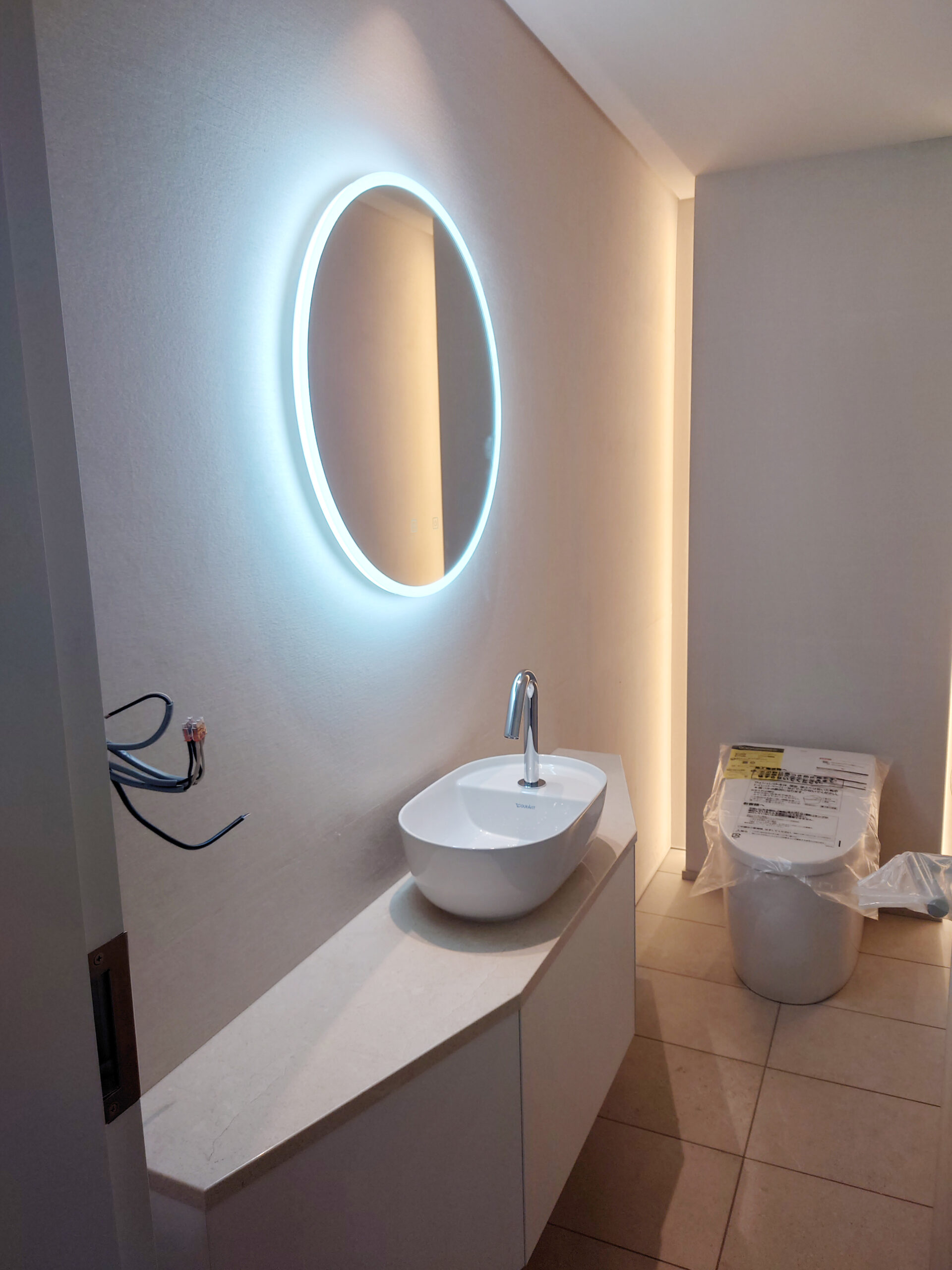 トイレの洗面台