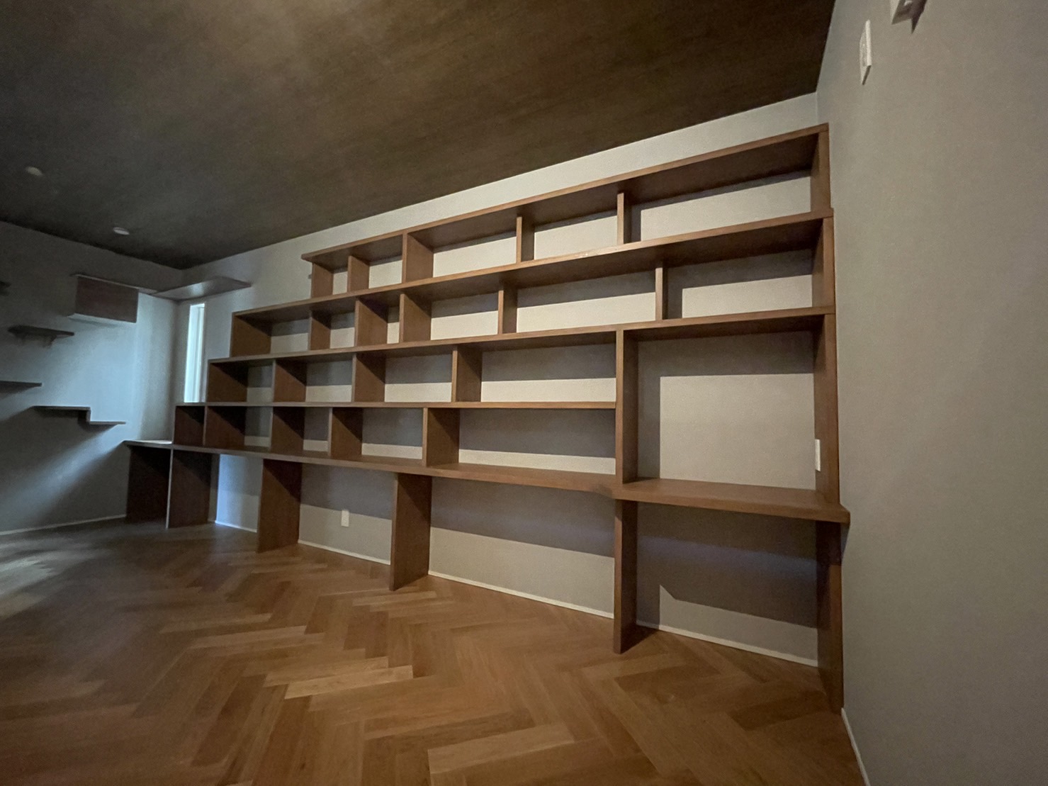 書斎兼キャットステップ