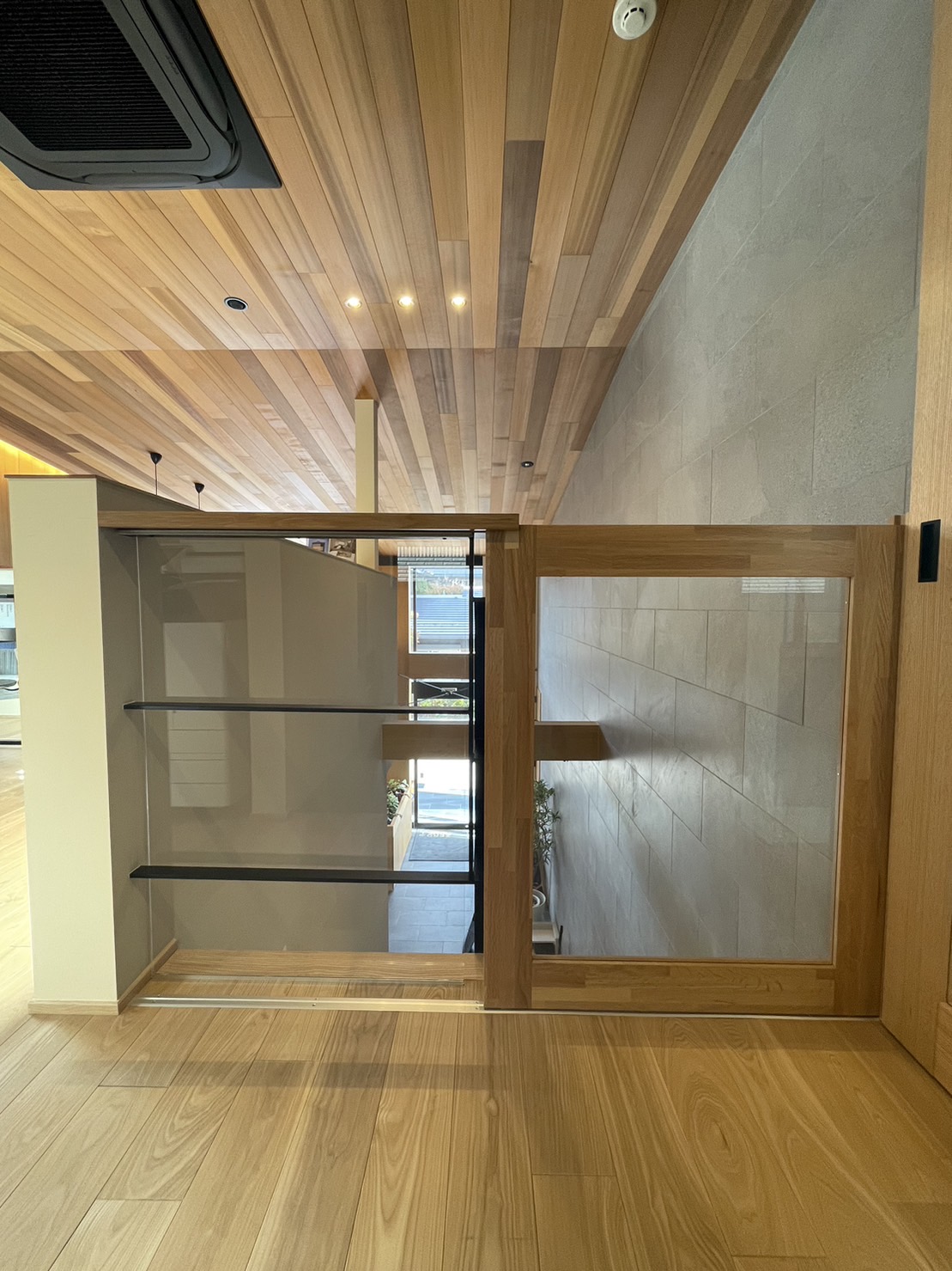 階段落下防止柵（扉）